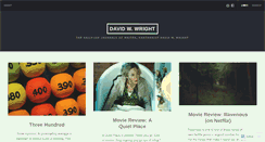 Desktop Screenshot of davidwwright.com